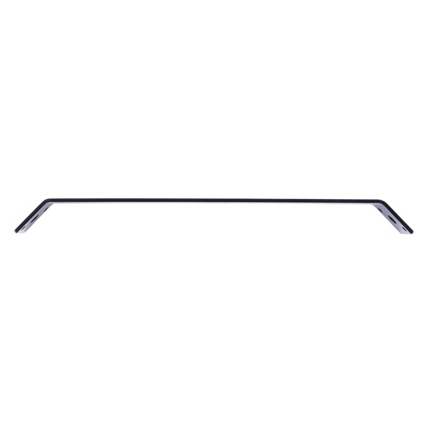 Hampton Hampton 13.3 in. H X 1.5 in. W X 1/8 in. D Black Steel Inside Strap Brace - 02-3411-657