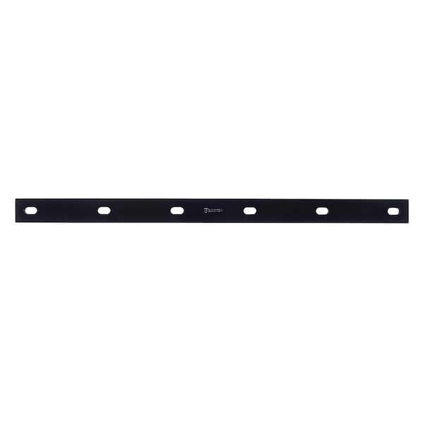 Hampton Hampton 1/4 in. H X 1.50 in. W X 24 in. L Black Steel Mending Plate - 02-3411-567