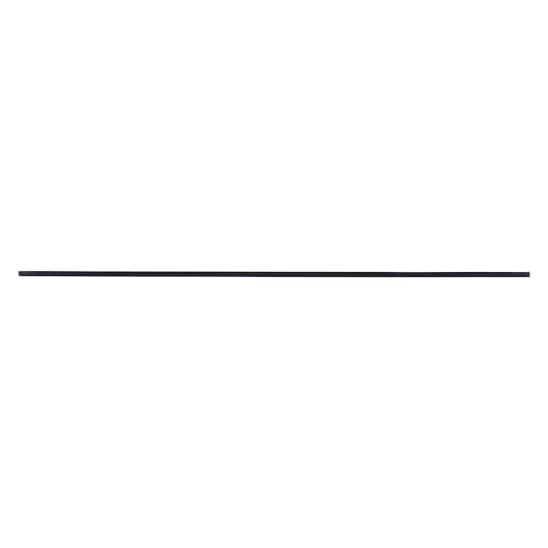 Hampton Hampton 1/4 in. H X 1.50 in. W X 24 in. L Black Steel Mending Plate - 02-3411-567