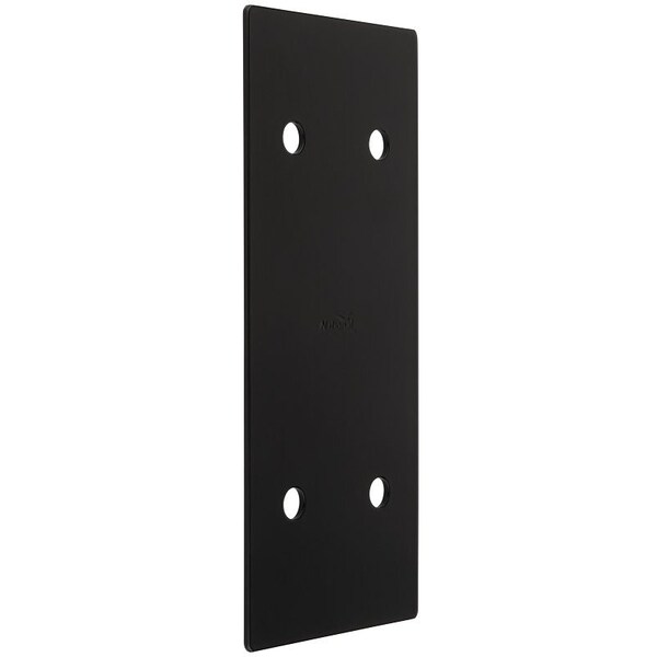 National Hardware Half Bracket, 1114 in L, 5 in W, Steel, Storm Shine PowderCoated - N800-217