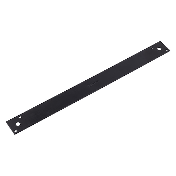 Hampton Hampton 17 in. H X 1.5 in. W X 1/8 in. D Black Steel Strap Brace - 02-3411-632