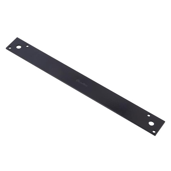 Hampton Hampton 14 in. H X 1.5 in. W X 1/8 in. D Black Steel Strap Brace - 02-3411-626