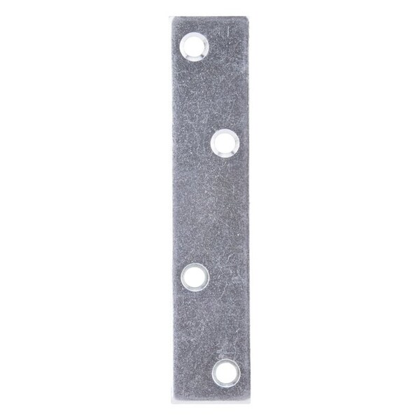 Prosource Mending Plate, 4 in L, 7/8 in W, Steel, Screw Mounting - MP-Z04-01-3L