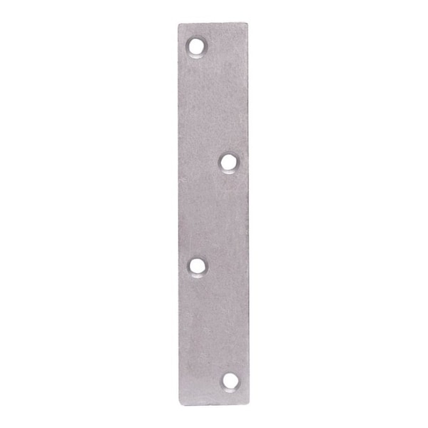 Prosource Mending Plate, 6 in L, 1-1/8 in W, Steel, Galvanized, Screw Mounting - MP-Z06-01PS