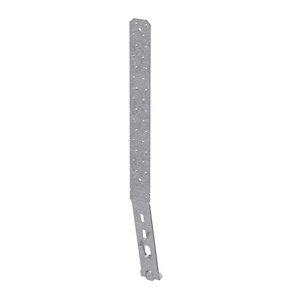 Simpson Strong-Tie STHD Strap Tie Holdown, 26-1/8 in L, 3 in W, Steel, Galvanized - STHD14