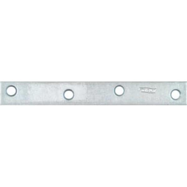 Eat-In N220-285 0.75 x 6 in. Mending Plate, Zinc Plated, 5PK - EA2015512