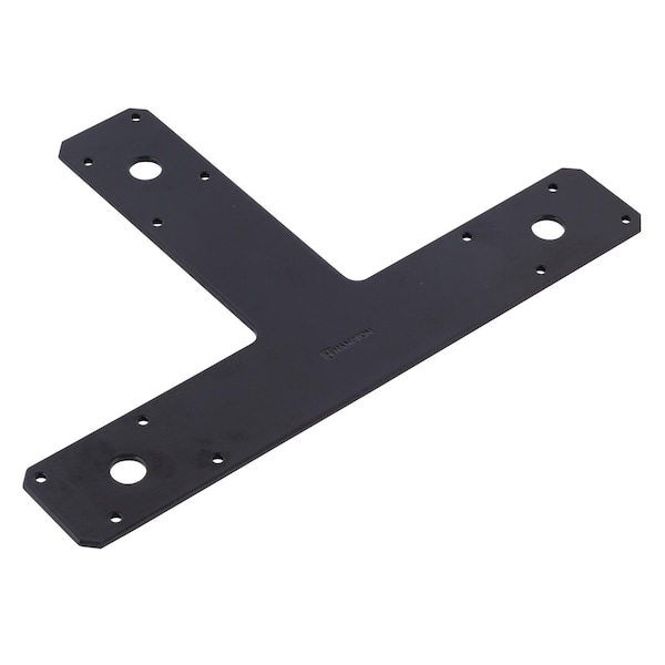Hampton Hampton 1/8 in. H X 8 in. W X 12 in. L Black Steel T-Plate - 02-3411-720