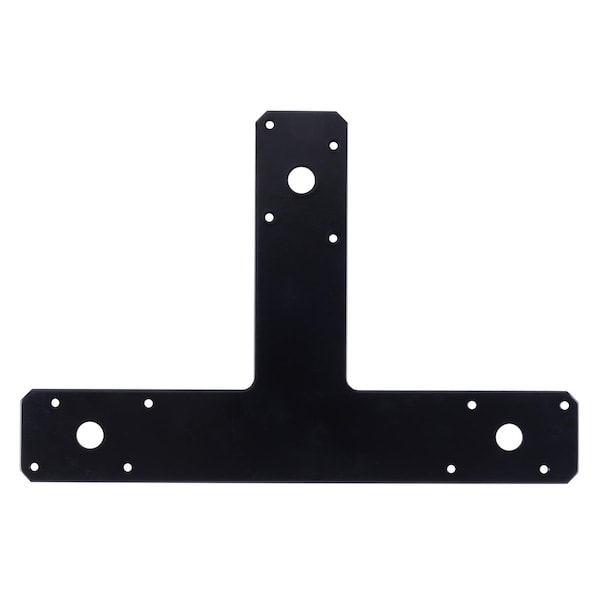 Hampton Hampton 1/8 in. H X 8 in. W X 12 in. L Black Steel T-Plate - 02-3411-720
