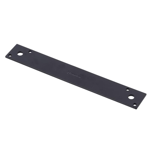 Hampton Hampton 10 in. H X 1.5 in. W X 1/8 in. D Black Steel Strap Brace - 02-3411-620