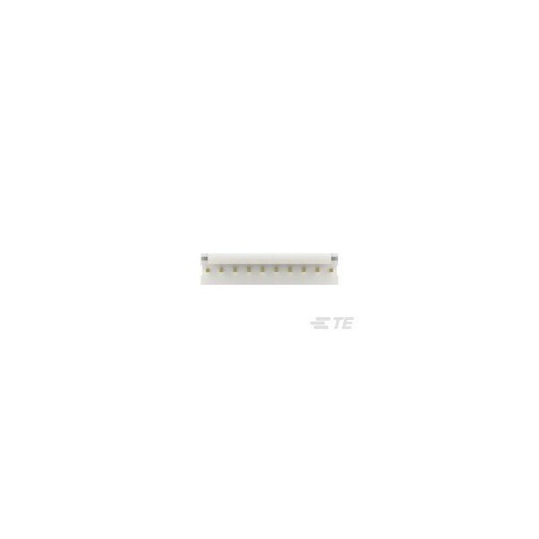 Te Connectivity 10P MTA100 HDR ASSY FL/ST 30AU - 4-641215-0