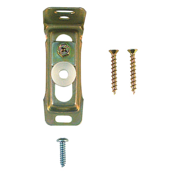 Prime-Line Prime-Line 0.38 in. D X 2.75 in. L Zinc-Plated Gold Steel Bracket 1 pk - 161147