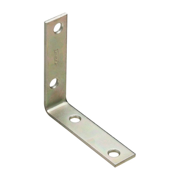 National Hardware National Hardware 3 in. H X 3/4 in. W X 0.11 in. D Zinc-Plated Steel Outside Corner Brace - N113-456