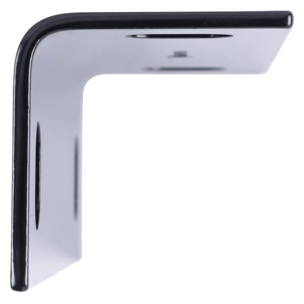 Hampton Hampton 7 in. H X 2.10 in. W X 1/8 in. D Black Steel Inside/Outside Corner Brace - 02-3405-419