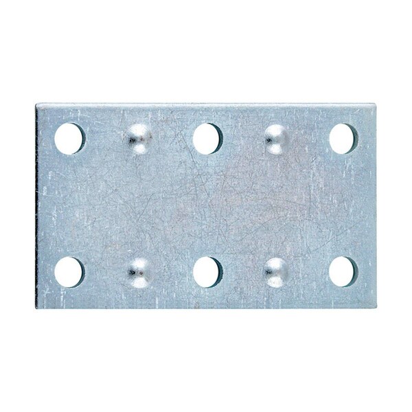 National Mfg Sales 2.5 x 1.37 in. Mending Steel Brace, Zinc Plated - 5703731