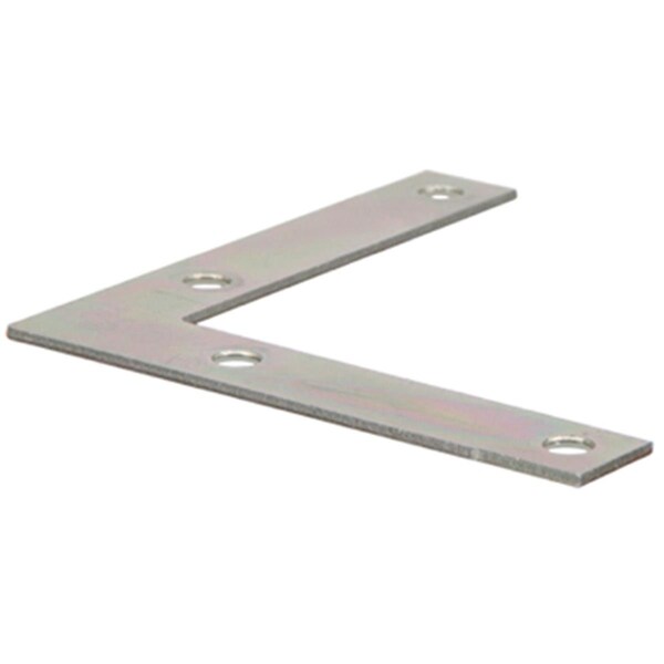 Hillman 8 x 1 in. Zinc Plated Flat Corner Iron - 851105