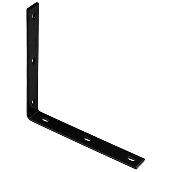 Eat-In N351-469 12.25 in. Corner Brace, Black Powder Coated Steel - EA567768