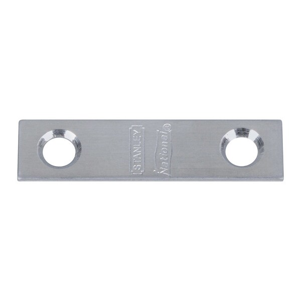 National Hardware National Hardware 1/2 in. W X 2 in. L Satin Stainless Steel Mending Brace - N348-359