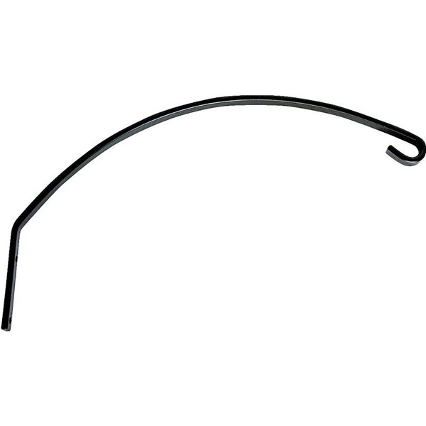 Landscapers Select Planter Bracket, 15-1/4 L, Steel, Black, Wall Mount Mounting - GB0143L