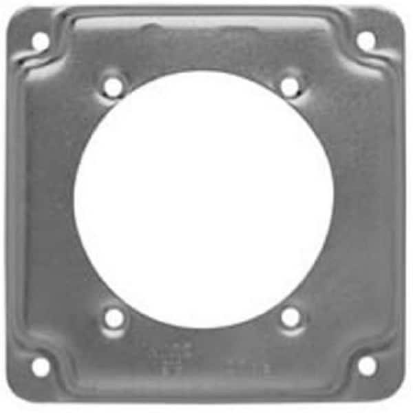 Raco Raco 813C 0.5 in. Rise Corner Square Box Cover - 4 in. - 881273