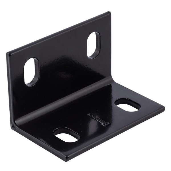 Hampton Hampton 4.62 in. H X 3 in. W X 1/4 in. D Black Steel Inside/Outside Brace - 02-3405-428