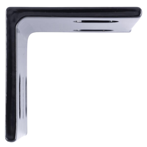 Hampton Hampton 4.62 in. H X 3 in. W X 1/4 in. D Black Steel Inside/Outside Brace - 02-3405-428