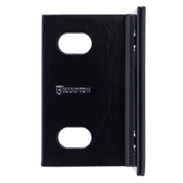 Hampton Hampton 4.62 in. H X 3 in. W X 1/4 in. D Black Steel Inside/Outside Brace - 02-3405-428