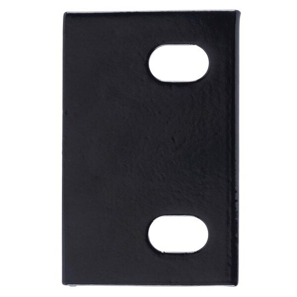 Hampton Hampton 4.62 in. H X 3 in. W X 1/4 in. D Black Steel Inside/Outside Brace - 02-3405-428