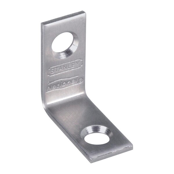 Homecare Products 1 x 0.5 in. Inside Stainless Steel Corner Brace - HO3305715