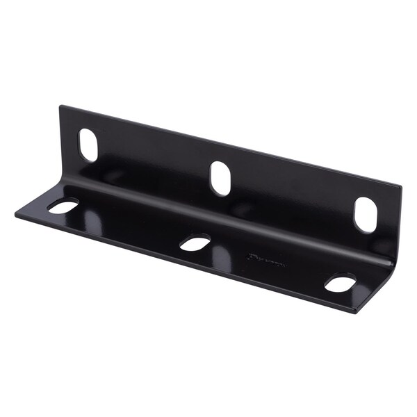 Hampton Hampton 9 in. H X 2.10 in. W X 1/8 in. D Black Steel Inside/Outside Brace - 02-3405-422