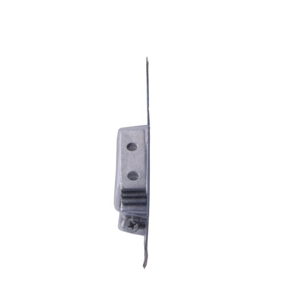 Prosource Corner Brace, 1-1/2 in L, 1-1/2 in W, 1/2 in H, Galvanized Steel, Galvanized - CB-G015-C4PS