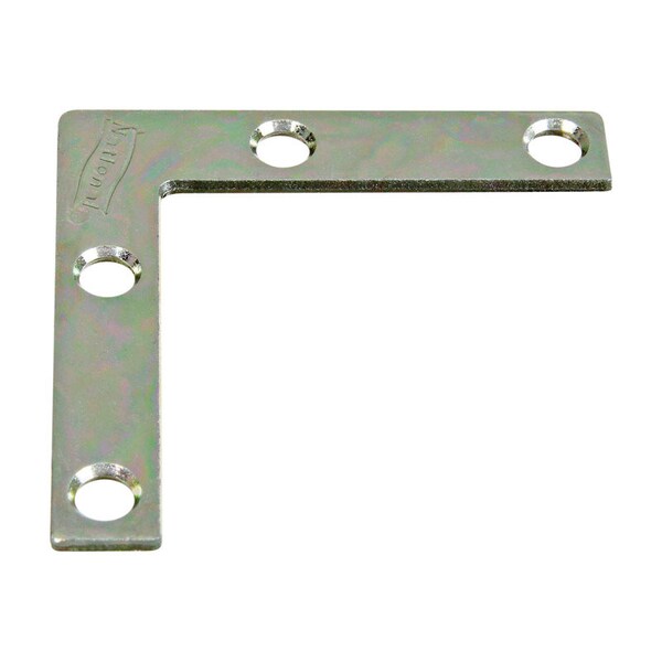 National Hardware National Hardware 2 in. H X 0.375 in. W X 0.07 in. D Zinc-Plated Steel Outside Corner Brace - N113-845