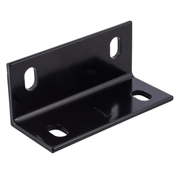 Hampton Hampton 6.62 in. H X 3 in. W X 1/4 in. D Black Steel Inside/Outside Corner Brace - 02-3405-434