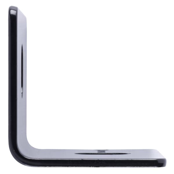Hampton Hampton 2.40 in. H X 2.40 in. W X 1/8 in. D Black Steel Inside/Outside Square Corner Brace - 02-3405-105