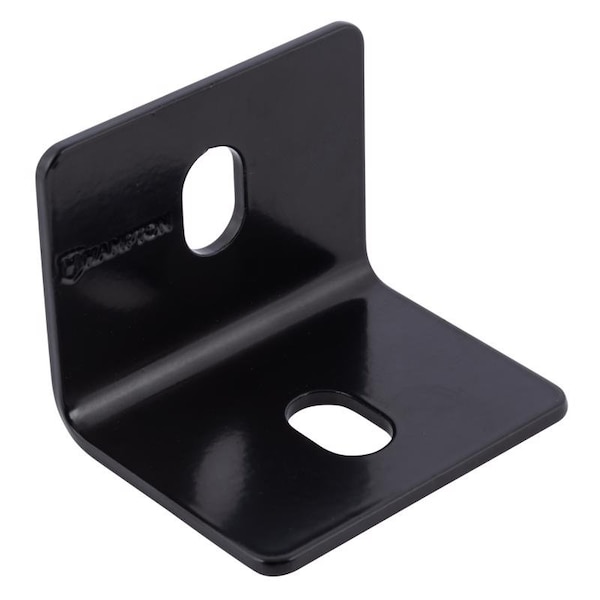 Hampton Hampton 2.40 in. H X 2.40 in. W X 1/8 in. D Black Steel Inside/Outside Square Corner Brace - 02-3405-105