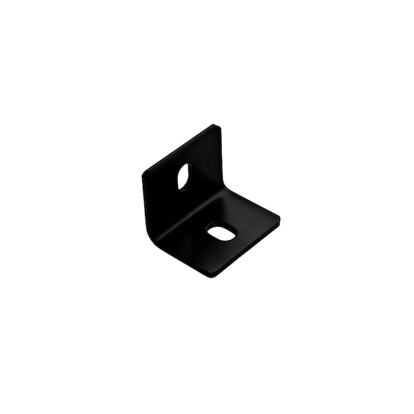 National Hardware National Hardware 2.4 in. H X 3 in. W X 0.188 in. D Black Carbon Steel Inside/Outside Square Corner - N351-497