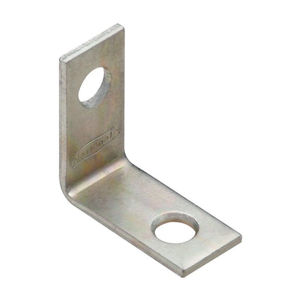 National Hardware National Hardware 1 in. H X 1/2 in. W X 0.07 in. D Zinc-Plated Steel Inside Corner Brace - N113-050
