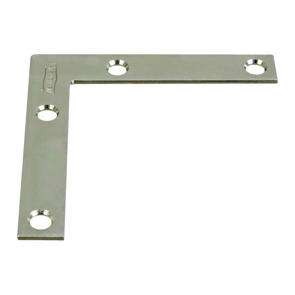 National Hardware National Hardware 3 in. H X 1/2 in. W X 0.07 in. D Zinc-Plated Steel Outside Corner Brace - N113-969