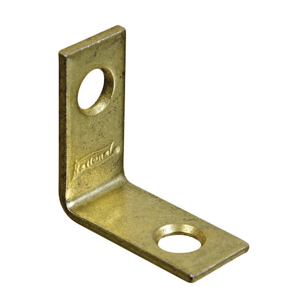 Homecare Products 1 x 0.5 in. Inside Corner Brace - Brass - 1 x 0.5in. - HO3302560