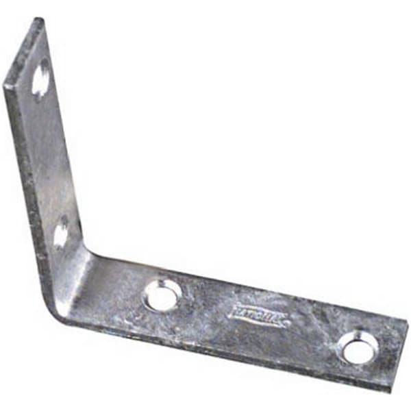 Eat-In N208-769 3 x 0.38 in. Galvanized Corner Brace - EA945940