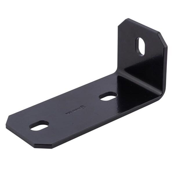 Hampton Hampton 3 in. H X 6.5 in. W X 1/8 in. D Black Steel Inside/Outside Corner Brace - 02-3405-324
