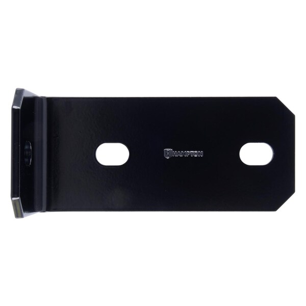 Hampton Hampton 3 in. H X 6.5 in. W X 1/8 in. D Black Steel Inside/Outside Corner Brace - 02-3405-324