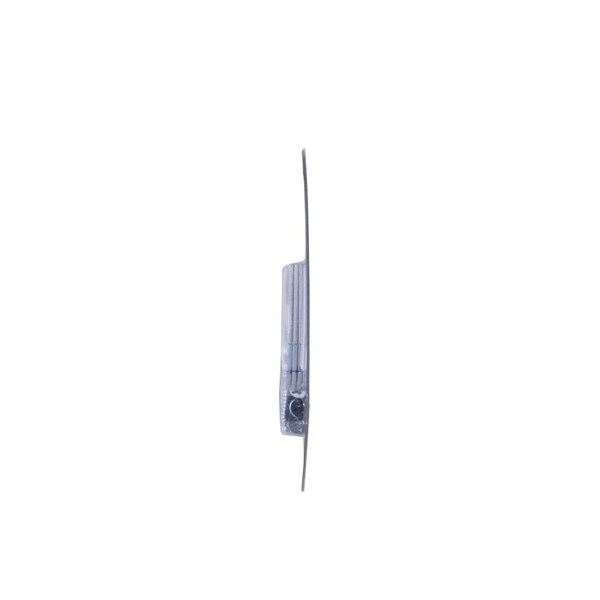 Prosource Corner Brace, 1-1/2 in L, 1-1/2 in W, 3/8 in H, Steel, Zinc-Plated, 1.6 mm Thick Material - FC-Z015-C4PS