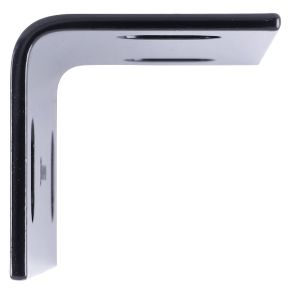 Hampton Hampton 2.09 in. H X 5 in. W X 1/8 in. D Black Steel Inside/Outside Corner Brace - 02-3405-416