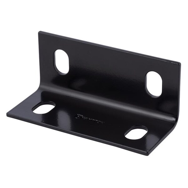 Hampton Hampton 2.09 in. H X 5 in. W X 1/8 in. D Black Steel Inside/Outside Corner Brace - 02-3405-416