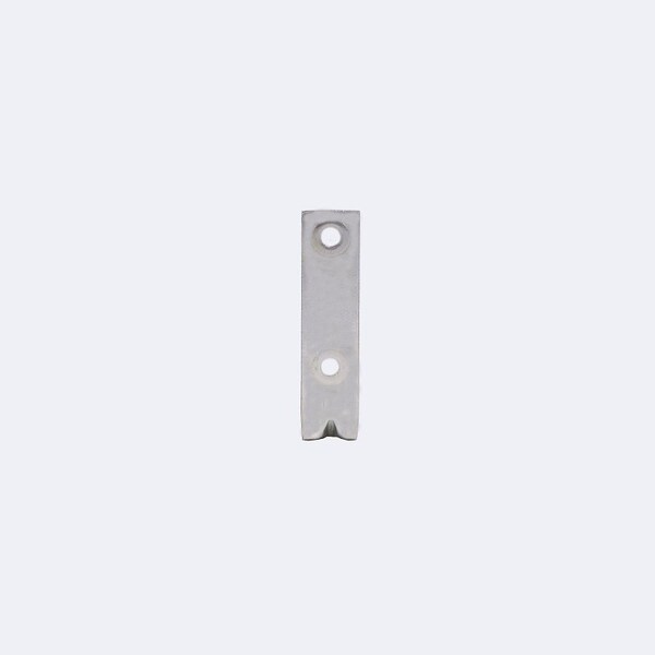 Prosource Corner Brace, 2-1/2 in L, 2-1/2 in W, 5/8 in H, Steel, Zinc-Plated, 2 mm Thick Material - CB-B025-C4PS