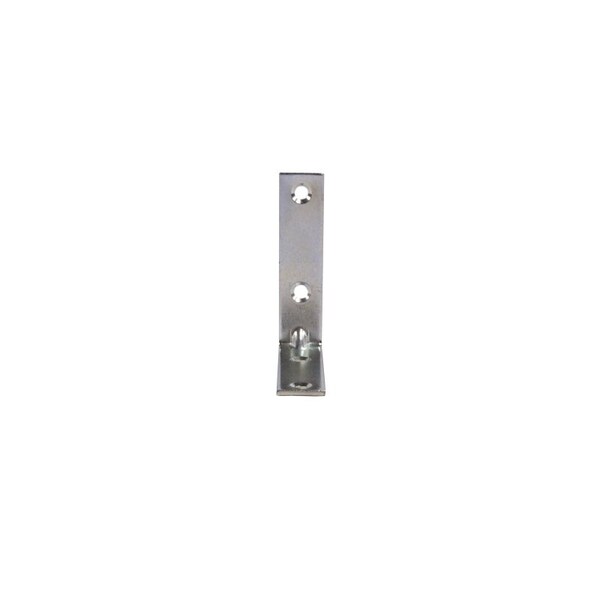 Prosource Corner Brace, 2-1/2 in L, 2-1/2 in W, 5/8 in H, Steel, Zinc-Plated, 2 mm Thick Material - CB-B025-C4PS