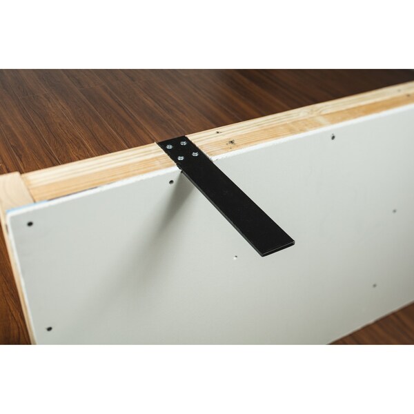 Hardware Resources 12" Wx2"Dx1/4"H Countertop Support - CTOPSUP12