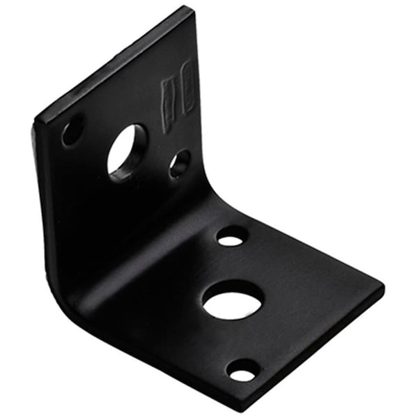 Eat-In N351-482 1.65 in. Powder Coated Steel Corner Brace, Black - EA577787