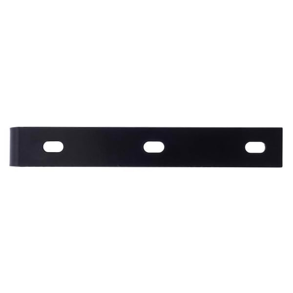 Hampton Hampton 1.50 in. H X 10.25 in. W X 1/4 in. D Black Steel Inside/Outside Corner Brace - 02-3405-025