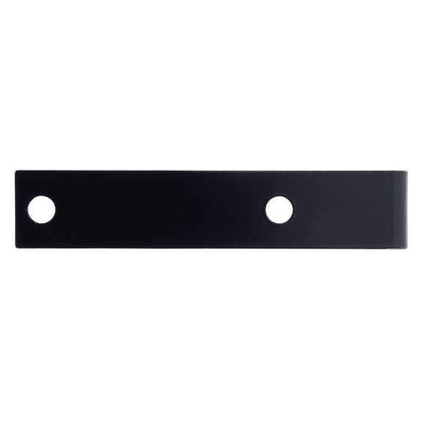 Hampton Hampton 1.5 in. H X 7.5 in. W X 1/8 in. D Black Steel Inside/Outside Corner Brace - 02-3405-313